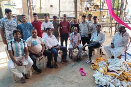 A confluence of devotion and faith at the Bada Bazaar Durga Puja pandal Mata Rani was duly worshipped on the first day