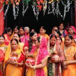 A grand Kalash Yatra was organised by Maa Durga Gauri Shankar Seva Trust in Chas Bokaro