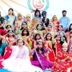 Dandiya festival was organised on Navratri at Leela Gurukul Turkabad