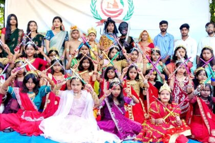Dandiya festival was organised on Navratri at Leela Gurukul Turkabad