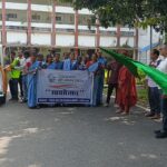 Dedicated dustbins and special tipper vehicles for puja pandals were flagged off