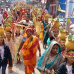 Devotees took out a grand Kalash procession