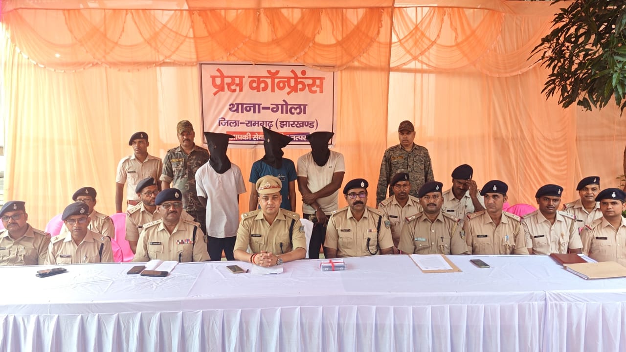 Gola police busted a motorcycle theft gang