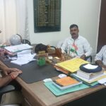 JMM leader Sanjay Pandey met with the Superintendent of Police regarding Durga Puja security arrangements were discussed