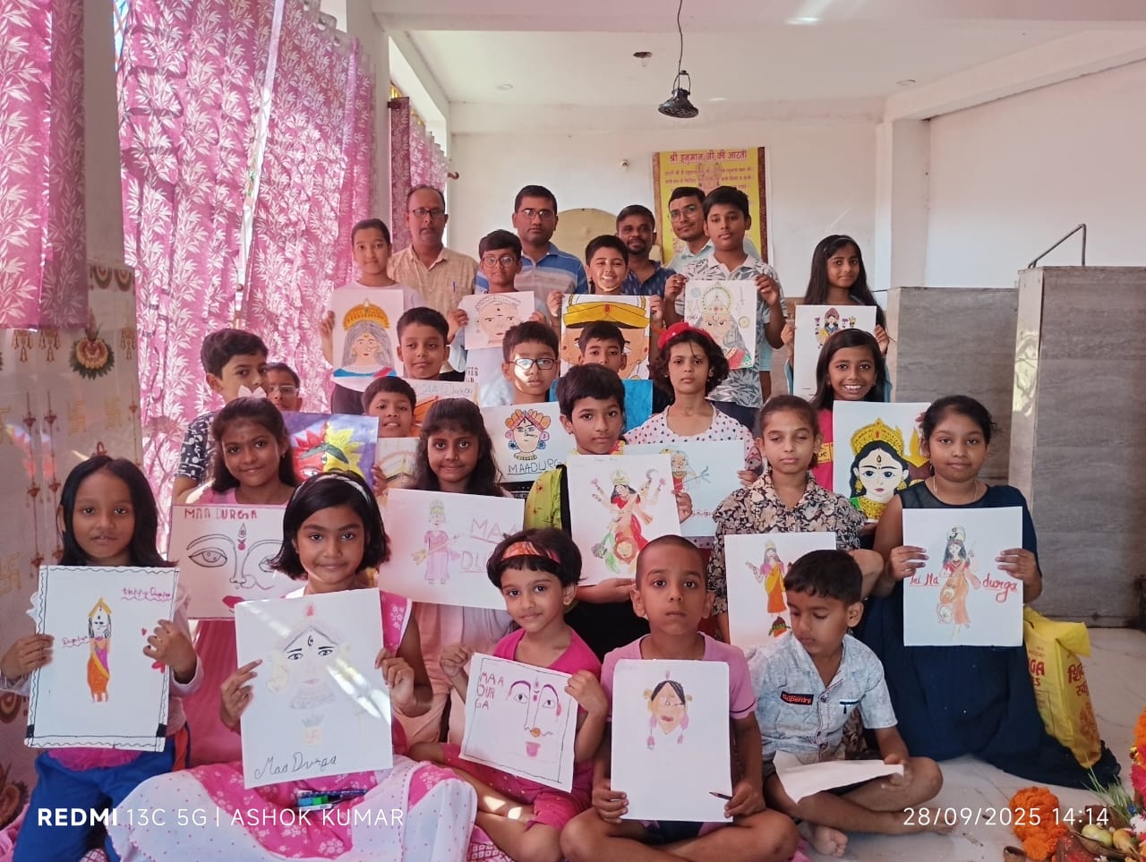 Painting competition organized in Vastu Vihar Project 7