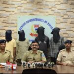 Police arrest four persons with brown sugar in Bahragora send them to jail