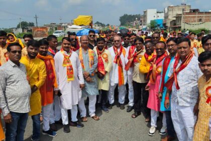 Sharadiya Navratri begins devotees gather in large numbers for the Kalash Yatra