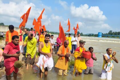 Sharadiya Navratri puja begins with Kalash installation in Gomia block