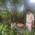 The Excise Department raided illegal liquor distilleries