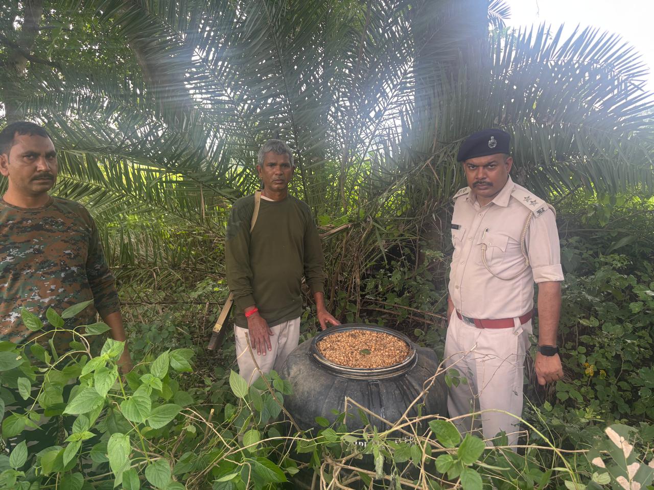 The Excise Department raided illegal liquor distilleries