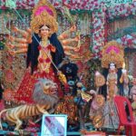 The opening of the idol of Maa Durga in Barhi a confluence of devotion and enthusiasm was seen