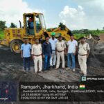 The work of filling illegal coal mining sites is continuing