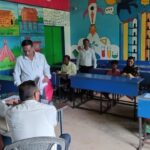 Under the Ullas Navbharat Literacy Programme men and women participated in the basic and assessment tests