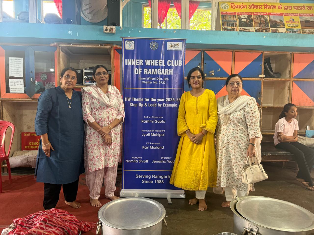 053f2cee e23a 42f5 abf4 fbcf8a1e2916Inner Wheel Club Ramgarh distributed food among the needy people at Omkar Mission Orphanage