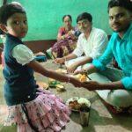 264d6511 3a4e 4260 9623 4718b781311eBhaiya Dooj was celebrated with the auspicious sound of Bhayer Kapale Dilam Phota Yam Duare Padlo Kanta