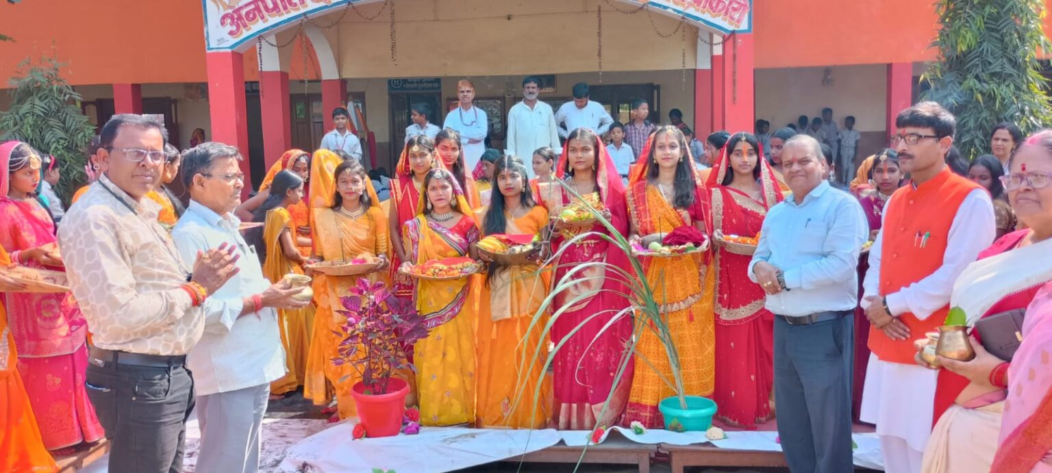 83832b20 5e43 45fe 9327 e03ab75fd9ddDeepotsav and Chhath festival celebrated in Anapati Devi Fusro