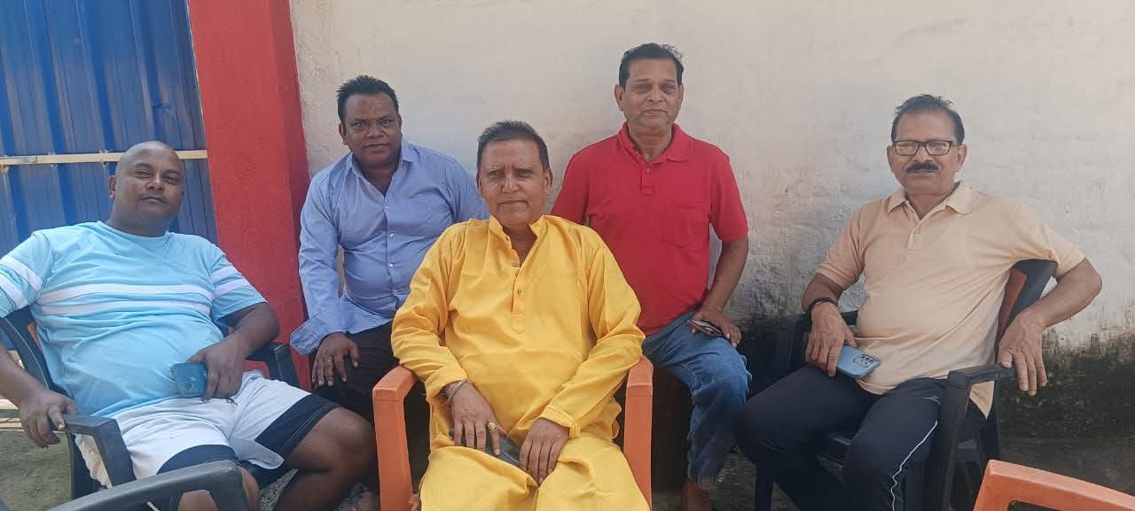 A meeting was organised regarding the upcoming Chitragupta Puja in I Type Colony Tenughat