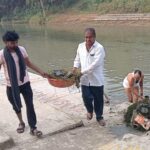 Barhi West headman Shamsher Alam led the clean up of the Chhath Ghats demonstrating public support for the festival of faith