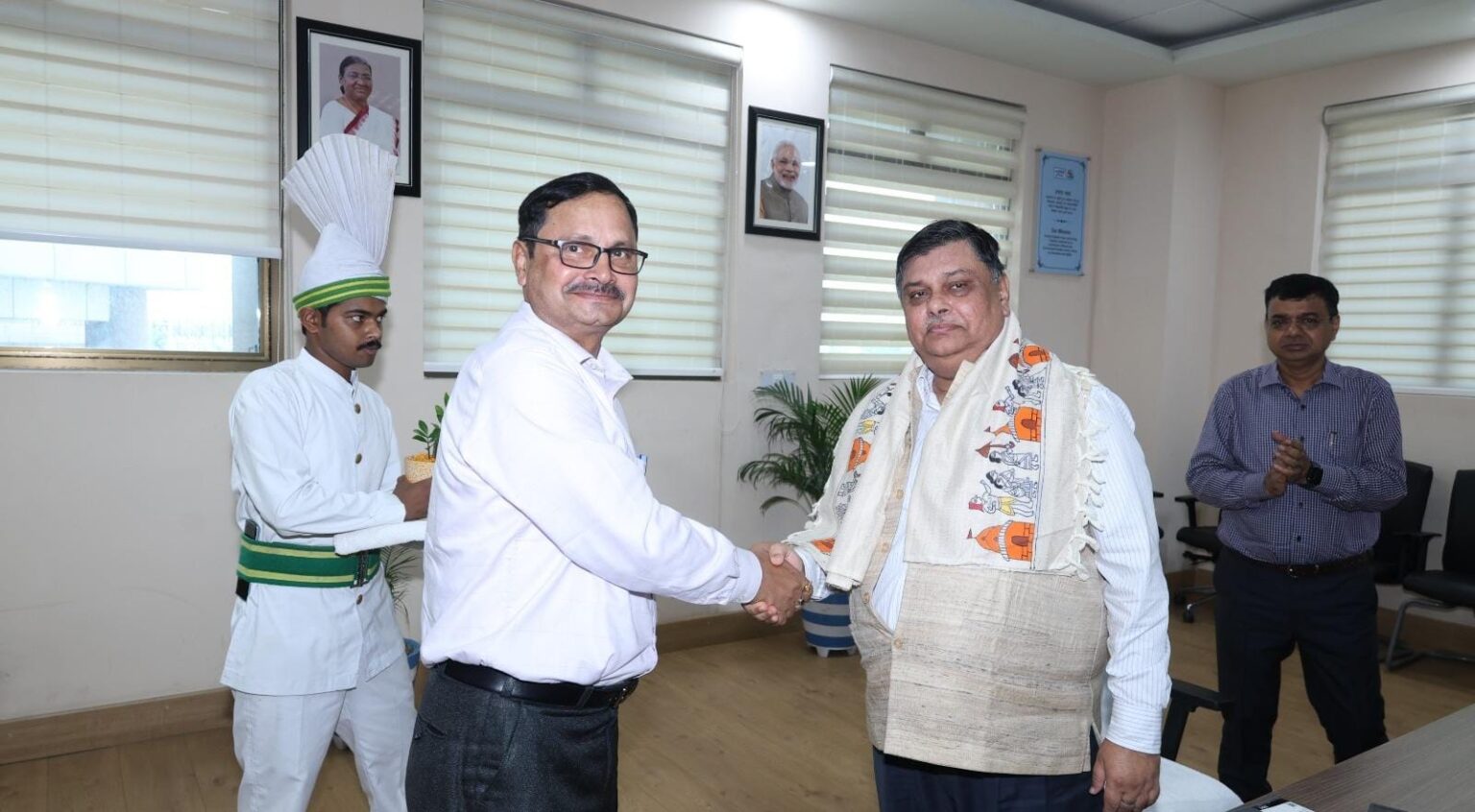 Director Operations Ravindra Kumar visits NTPC North Karanpura1