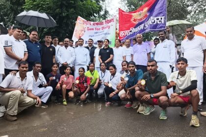 Hazaribagh Police organised oath taking ceremony and unity marathon across the district on National Unity Day