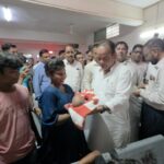 Health Minister Dr. Irfan Ansari conducted a surprise inspection at Chaibasa Sadar Hospital causing a stir