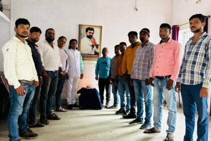 Lok Janshakti Party Ram Vilas National President Chirag Paswans birthday was celebrated