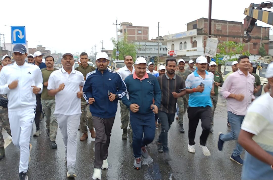 Run for Unity organised in Barhi on the birth anniversary of Iron Man Sardar Patel