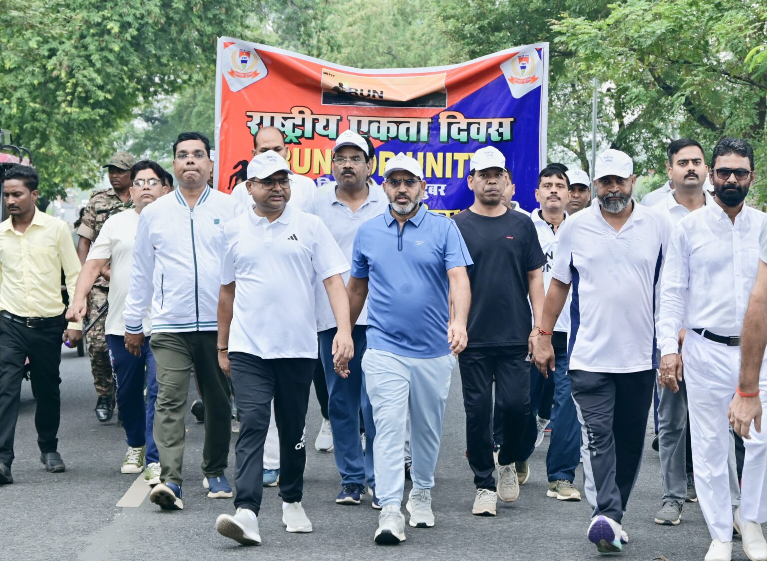 Run for Unity programme organised in Giridih on the 150th birth anniversary of Iron Man Sardar Vallabhbhai Patel