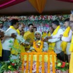 Seven day long Shrimad Bhagwat Katha and Yagna rituals began at the residence of Advocate Ramchandra Sahu in Barhi