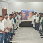 The death anniversary of former Prime Minister Indira Gandhi and the birth anniversary of the first Home Minister Sardar Vallabhbhai Patel were celebrated
