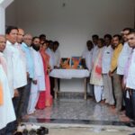 The first death anniversary of the renowned social worker of the area Ram Lakhan Mehta was celebrated