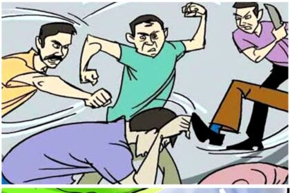 Two people were injured in separate incidents in the block area