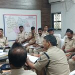 b37238a4 ac5b 4ea2 b795 344801604a41SDPO held a crime review meeting in his office