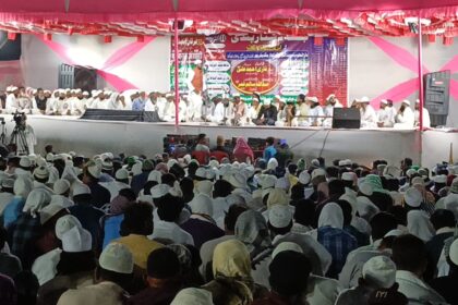 b8afedbb 23f3 46ac ad09 ad7a3ef0dec6The historic Dastarbandi gathering and Islah e Muashaara conference concluded in Gokula village of Jamtara