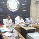 db98f6a2 9a79 4398 b2d6 ff51eb5c45a4A review meeting was held under the chairmanship of the Deputy Commissioner regarding infrastructure FRA land acquisition and various projects