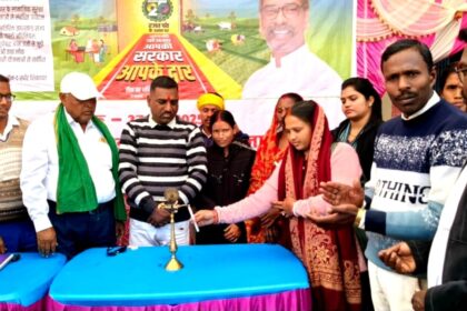 672 applications received in Aapki Sarkar Aapke Dwar camp in Salaiya and Gorhar Panchayat 573 executed on the spot