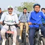 A spectacular cyclothon was organised by the District Administration Giridih to commemorate the Jharkhand Foundation Day Celebrations 2025