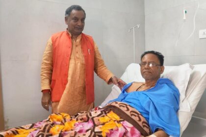 BJP leader Dr. Dilip Soni met Arun Kashyap and wished him a speedy recovery