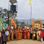 Bhoomi Pujan was performed for the construction of a grand Shiva Hanuman temple in Parevatri