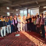 Dilip became the president of Mangura Panchayat and Mohan Sharma became the secretary