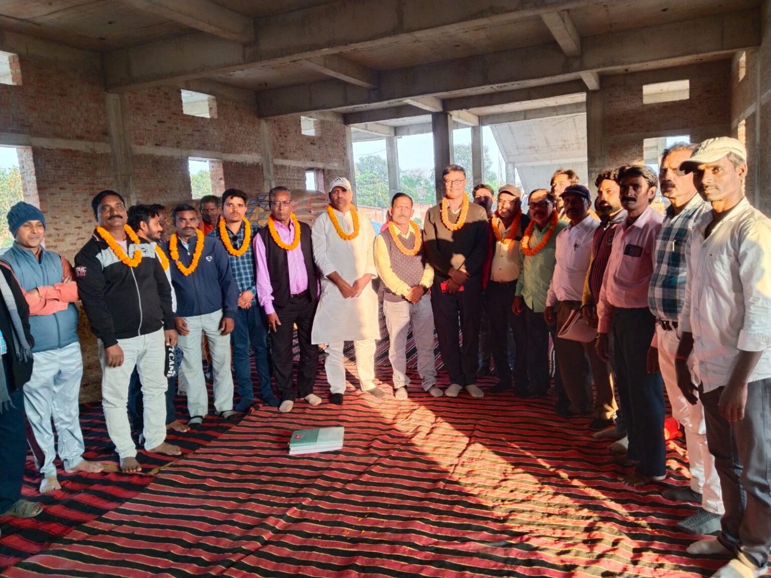 Dilip became the president of Mangura Panchayat and Mohan Sharma became the secretary