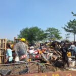 Encroachment removal action for Bokaro Airport expansion heavy police force deployed