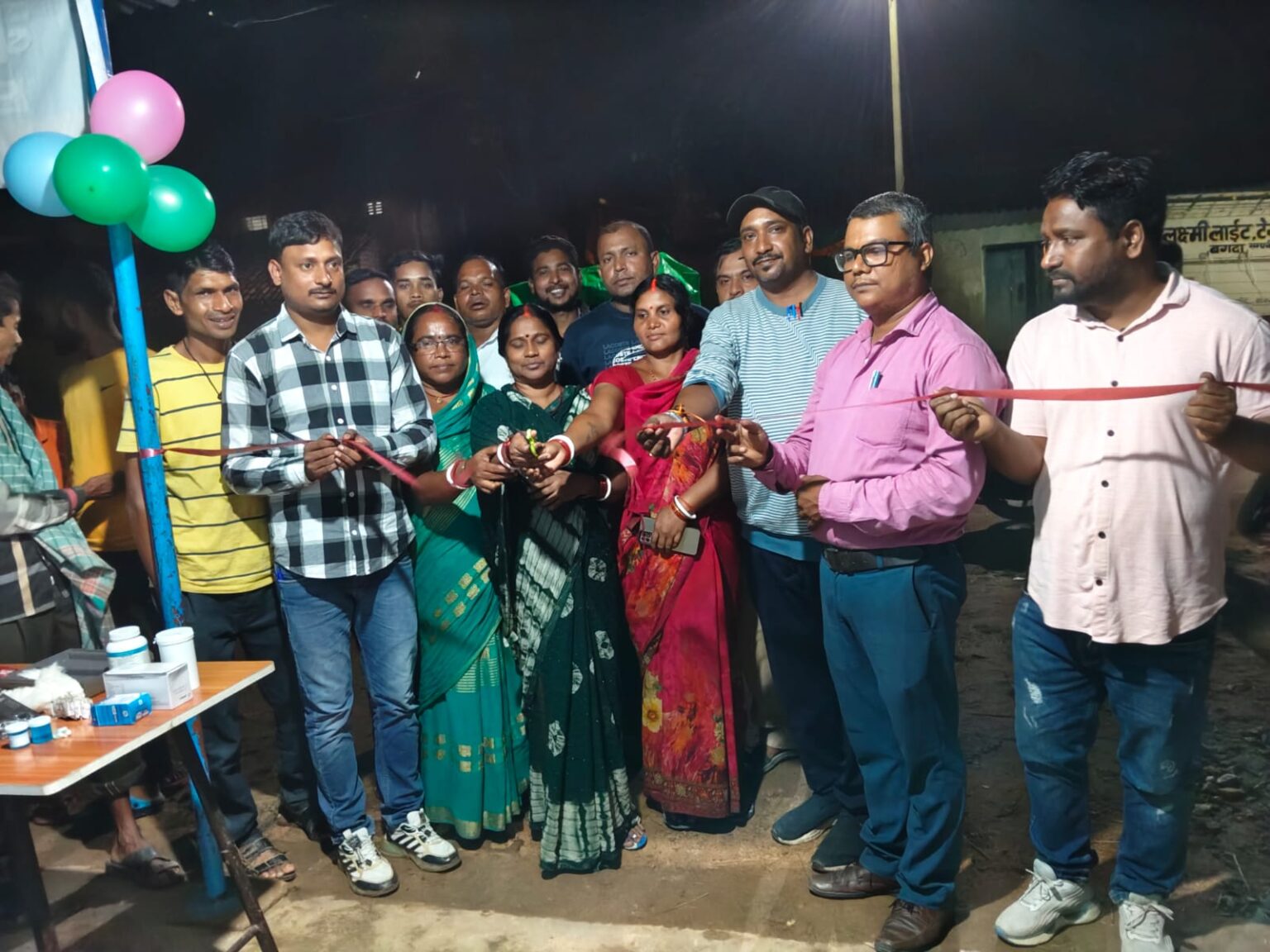 Filaria blood test camp organized in Bagda community hall