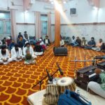 Gurudwara decorated like a bride on the occasion of Guru Nanak Dev Jis Prakash Parv atmosphere filled with devotion and joy