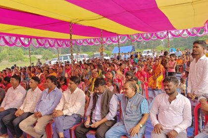 Lotus flower is not just an election symbol it is a symbol of development faith and respect for women Annapurna Devi