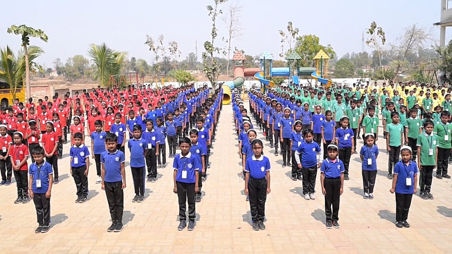National Constitution Day was celebrated with great enthusiasm in Shridas International School