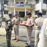 Sub divisional police officer inspected Basal police station and gave several necessary instructions