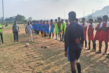 The final match of the Namo Football Tournament will be played between Badam vs Chalengdag on November 5