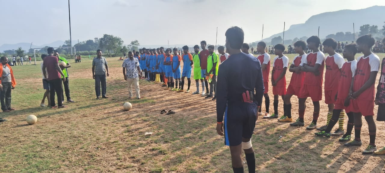 The final match of the Namo Football Tournament will be played between Badam vs Chalengdag on November 5