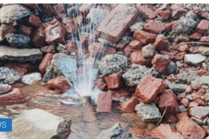 Thousands of liters of clean water is being wasted due